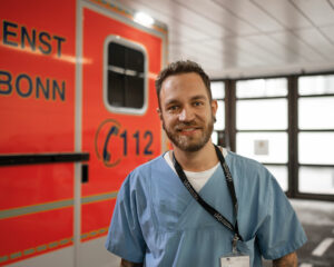 Philipp Verton, stellvertretender Pflegerischer Leiter im INZ